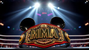 Mighty Mouse: Cartoon Icon and MMA Champion United